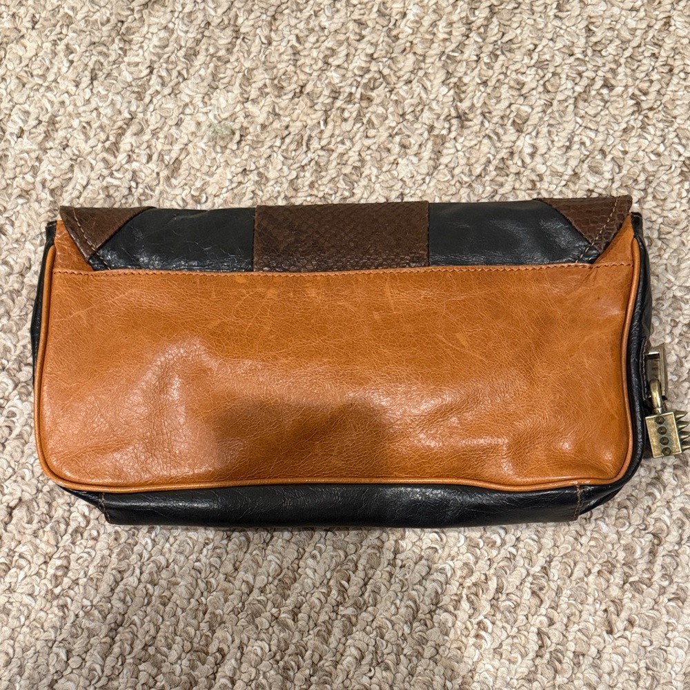 Sam Edelman Leather Patchwork Clutch - image 3